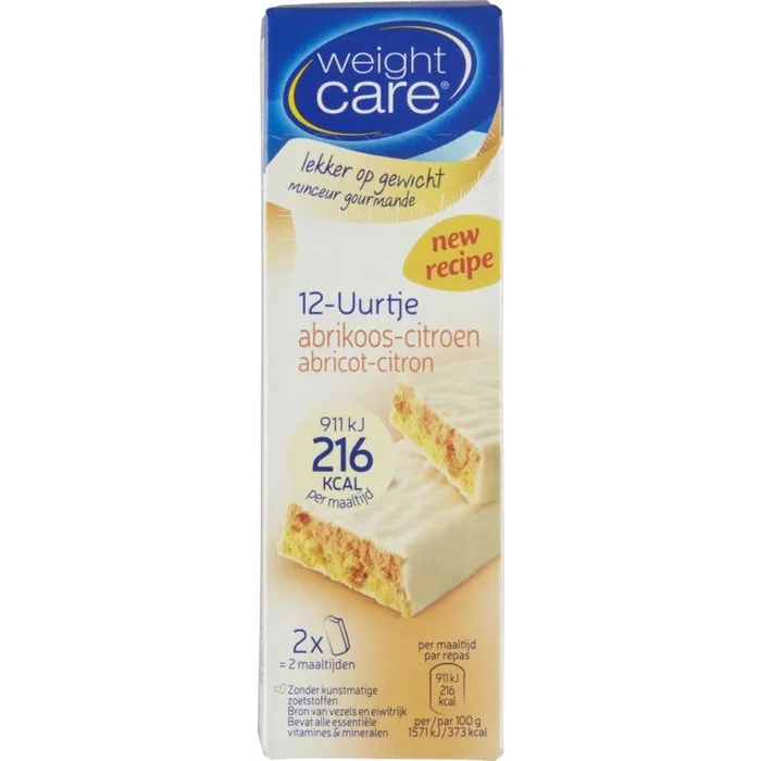 Weight Care Twelve hour apricot and lemon