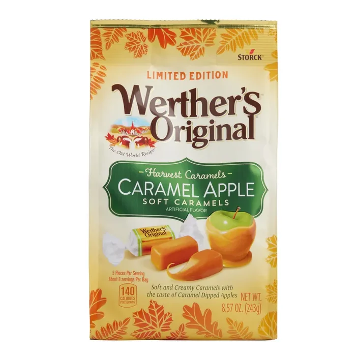 Werther‘s Original Caramel Apple Soft Caramels Bag