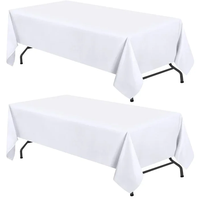 White Table Cover 2 Pack