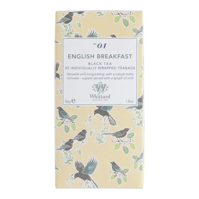 Whittard English Breakfast Black Tea 25 Count