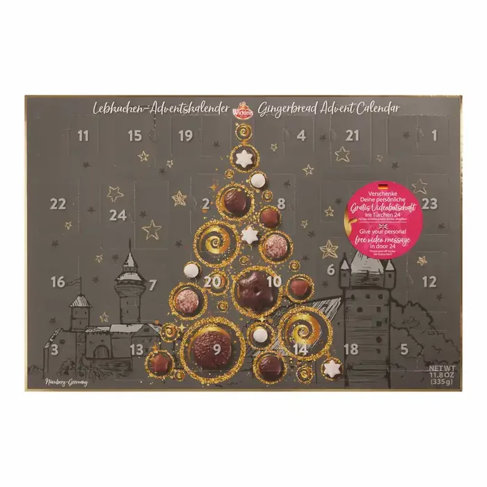 Wicklein Gingerbread Cookie Advent Calendar