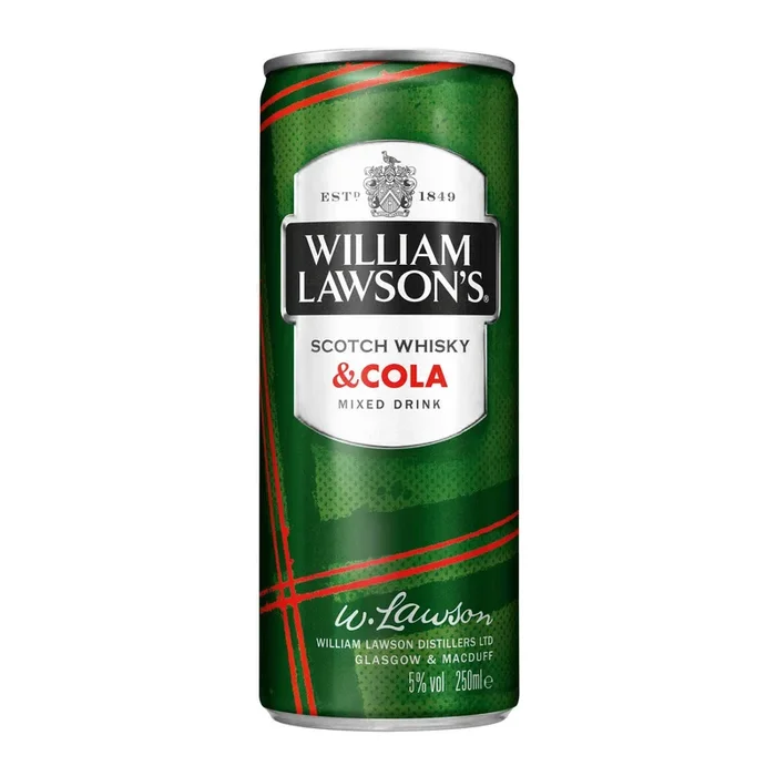 William Lawson’s Cocktail whiskey cola