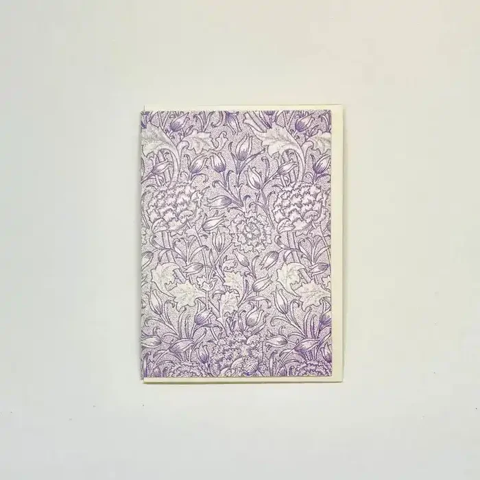 William Morris “Wild Tulips” Notecard