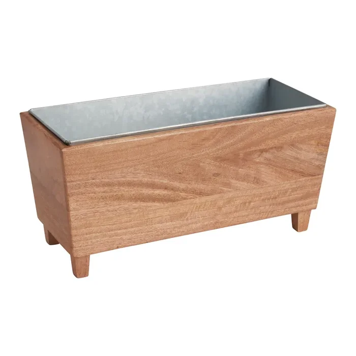 Wood Trough Wine Chiller