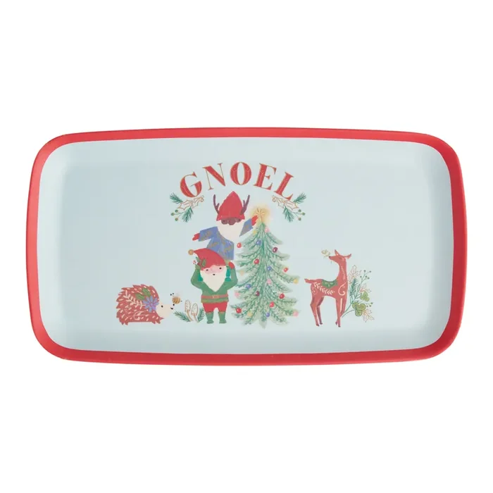 Woodland Gnome Bamboo Fiber Serving Tray