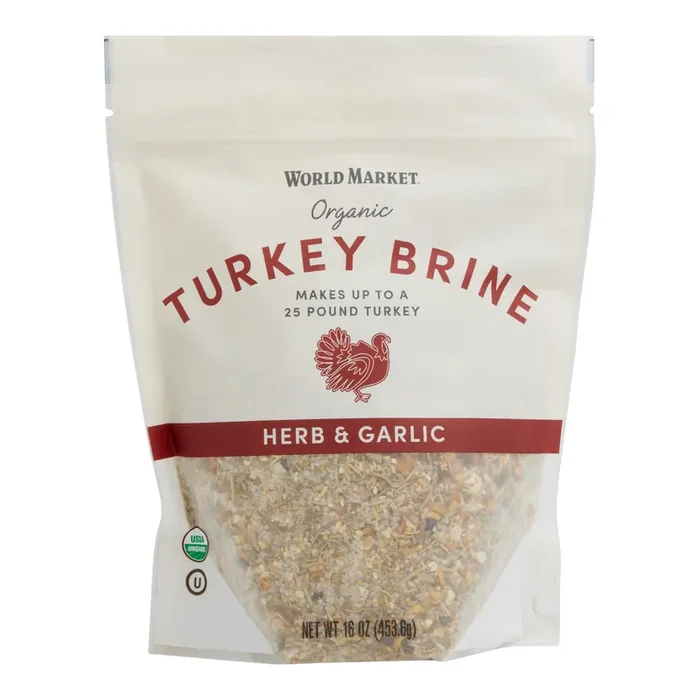 World Market® Organic Garlic and Herb Turkey Brine