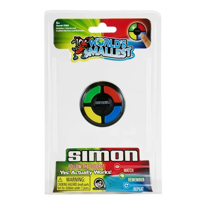 World‘s Smallest Simon Says Game