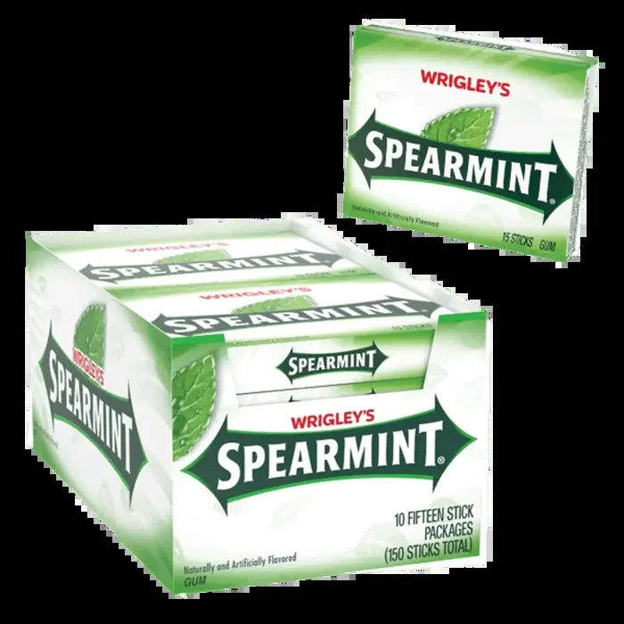Wrigley PTP Slim Pack Spearmint- 15 Stk
