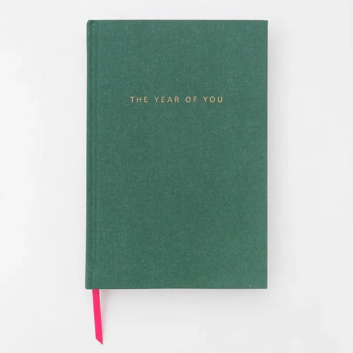 Year Of You Green Daily Journal