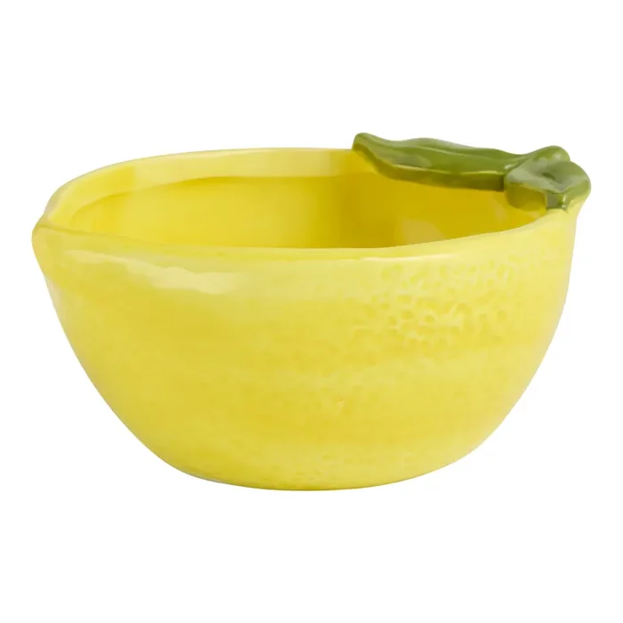 Yellow Lemon Figural Bowl