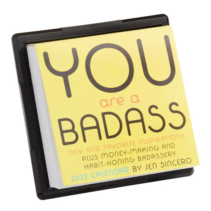 You Are a Badass 2023 Daily Desk Calendar