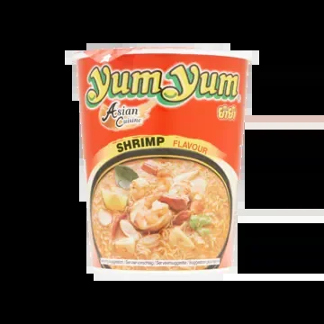 Yum Yum Instant noodles shrimp flavour cup