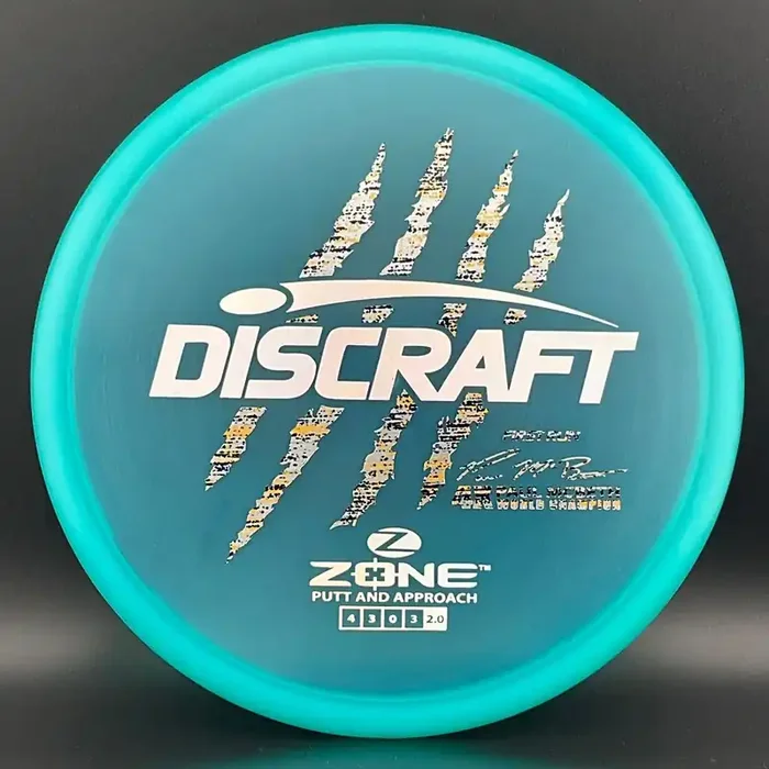 Z Zone (First Run) – Paul McBeth 4X Claws World Champion – Pearly Turquoise