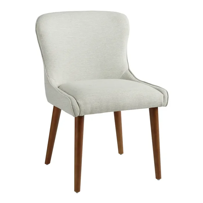 Zarah Petite Wingback Upholstered Dining Chairs Set Of 2