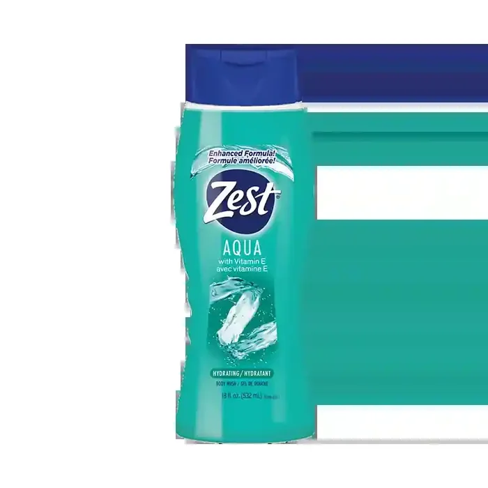 Zest Men Aqua Body Wash 18 oz