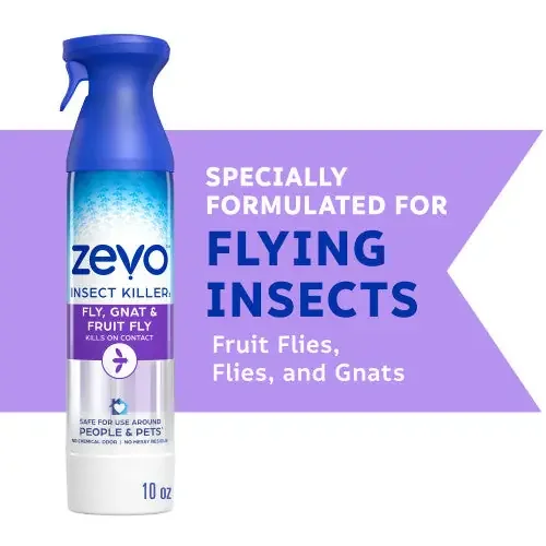 Zevo Flying Insect Killer – Fly, Gnat, & Fruit Fly 10oz