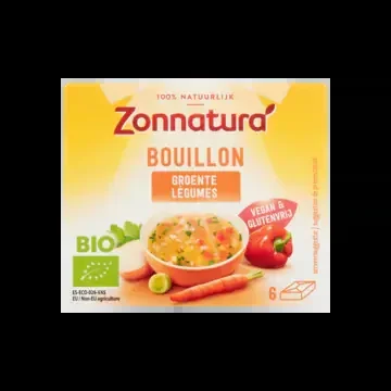 Zonnatura Organic vegetable stock