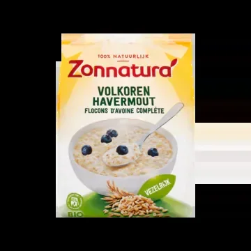 Zonnatura Organic wholegrain oat meal