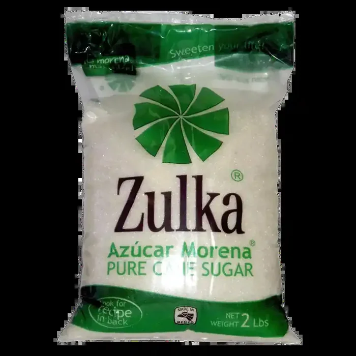 Zulka Azucar Morena (Brown Granulated Sugar) 2 lb